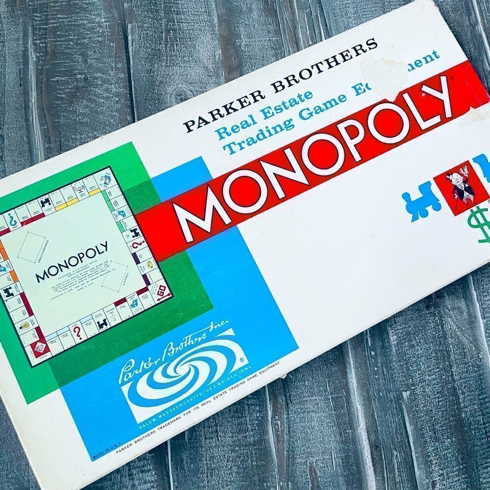 Vintage Monopoly Board Game